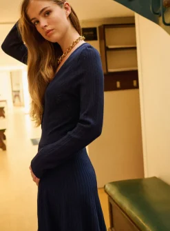 Robe en maille Edna