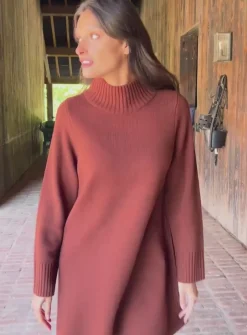 Robe en maille Roxane