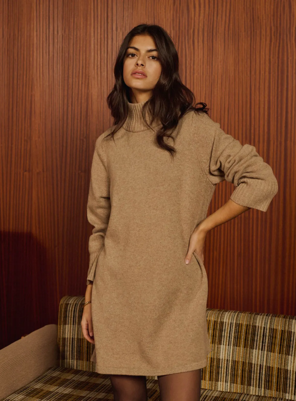 Robe en maille Roxane