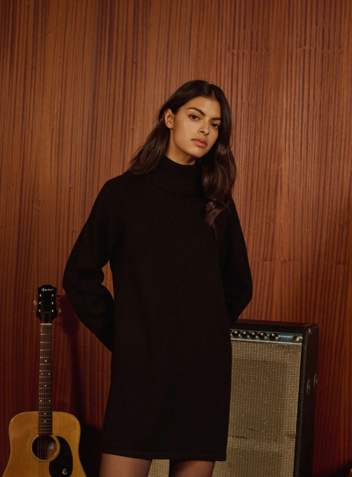 Robe en maille Roxane