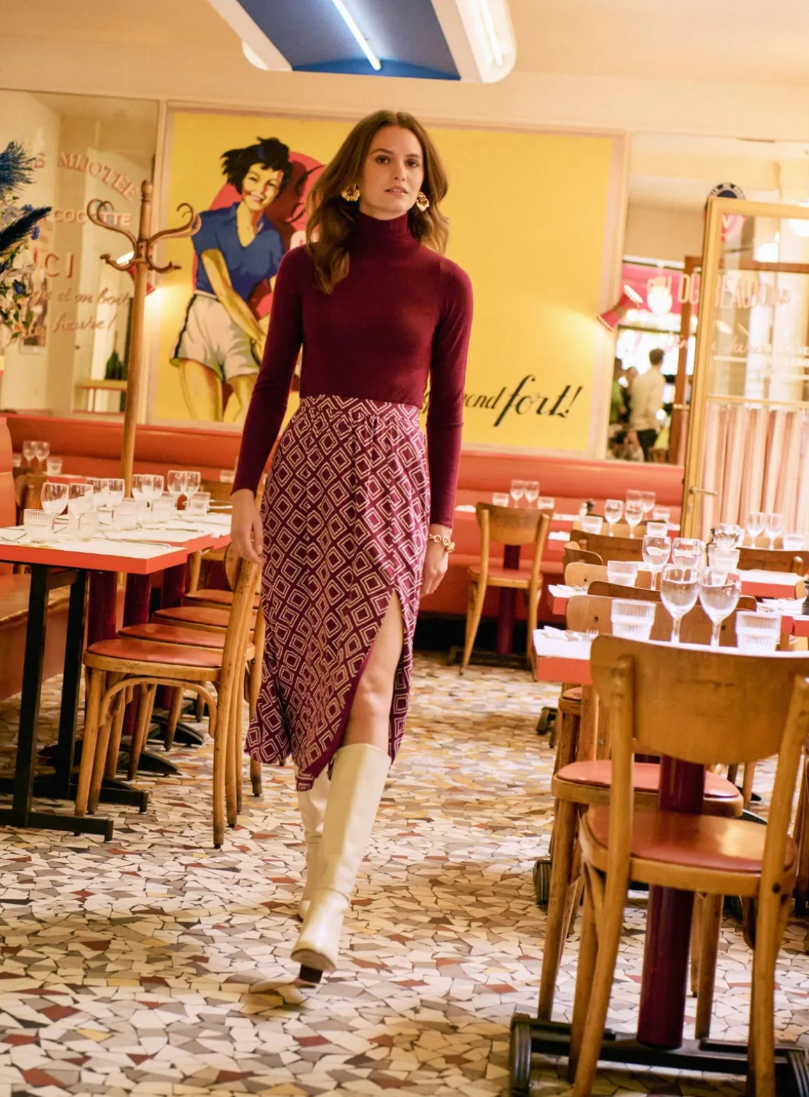 Sous-pull en maille Mania